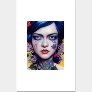 Face tattooed Snow white | DNF Posters and Art